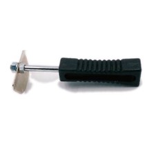 Hoe Style Inner Liner Scraper with Black Handle