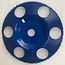 Saburrtooth 178mm Flat Disc, 3/8" - 24tread with holes, 3/8" - 24tread