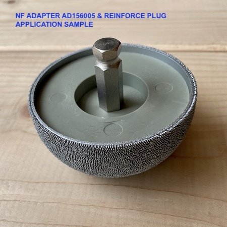 Adapter NV11 - 3/8"-24thread, 25mm Gewindelänge