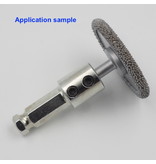 Adapter NV11, 6.3mm shaft