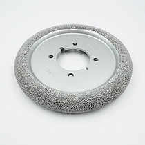 8" DONUT WHEEL, 60MM BORE with 4 Drive Holes