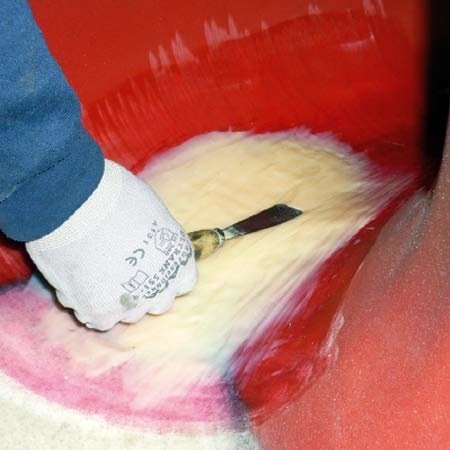 2-component repair system for PU wear protection