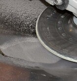 2-component repair material for conveyor belts and industrial rubber