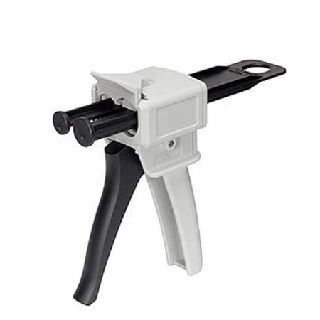 Mechanical discharging device for LUWIREP® 50 ml double cartridges