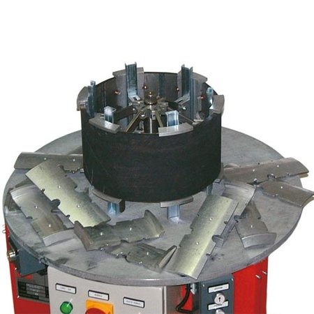 Maschine für das einfache & schnelle Austauschen der Gummigürtel von Expanderfelgen