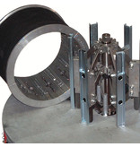 Maschine für das einfache & schnelle Austauschen der Gummigürtel von Expanderfelgen