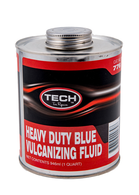 TECH HD BLUE VULCANIZING CEMENT w. Brush