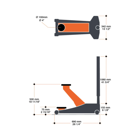 Martins Industries 2t-Rangierheber