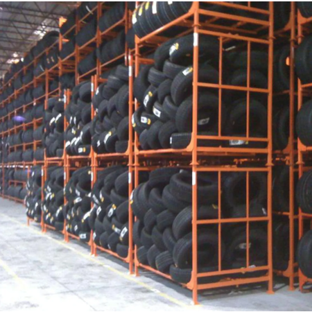 Martins Industries Foldable & Stackable Tyre rack, tread or Laced