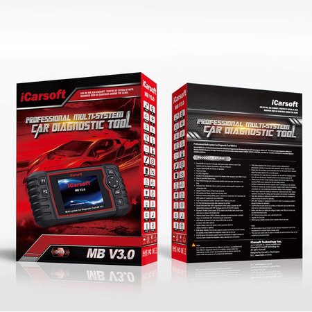 OBD II Diagnosegerät MB V3.0  für Mercedes Benz, Smart