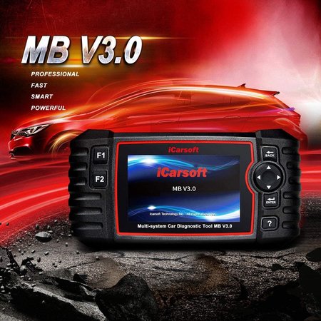 OBD II Diagnosegerät MB V3.0  für Mercedes Benz, Smart