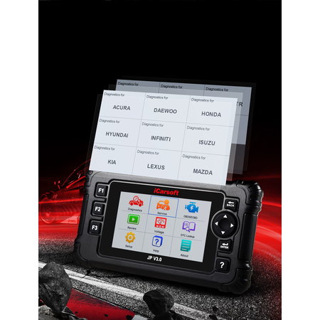 OBD II Diagnostic Tool JP V3.0 for Nissan/Mitsubishi/Honda/Mazda/Subaru/Toyota/Lexus/Scion/Isuzu/Infiniti/Kia/Hyundai/Daewoo/Acura/Suzuki