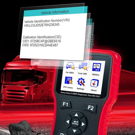 OBD II Diagnostic Tool HD V3.0 for Truck