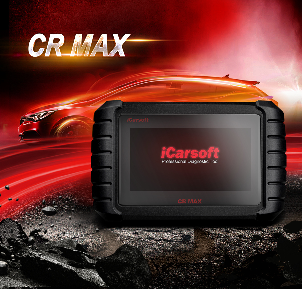 OBD II Diagnostic Tool CR MAX BT for 44 CarBrands with BLUETOOTH