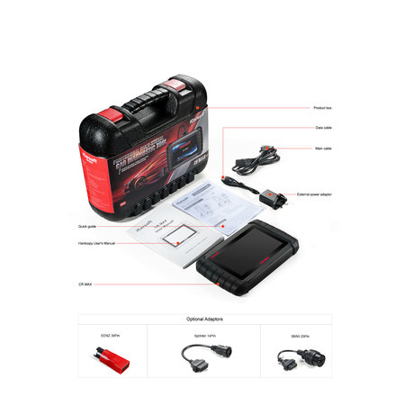 OBD II Diagnosegerät CR MAX für 44 Automarken (Multimarken)