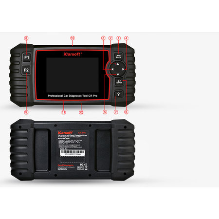 OBD II Diagnosegerät CR Pro für 44 Automarken