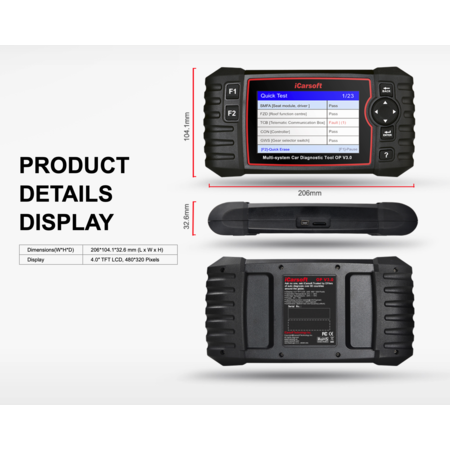 OBD II Diagnostic Tool OP V3.0 for Opel