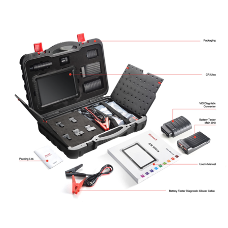 OBD II Diagnostic Tool CR Ultra All-in-One with BLUETOOTH