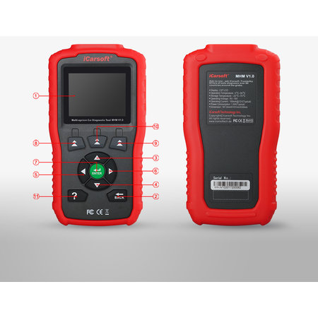 OBD II Diagnostic Tool MHM V1.0 for Mitsubishi/Honda/Acura/Mazda