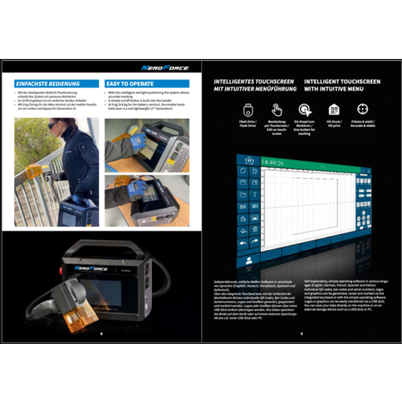 NF Handheld Laser Brochure, 24 Pages, Edition 2022