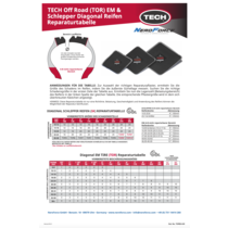 TECH / NF - A3 Repair Chart: Off Road (TOR) EM & Schlepper Diagonal - GERMAN