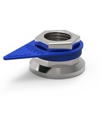 CHECKPOINT Wheel nut indicator - Blue 32mm (Bag of 100 pcs)