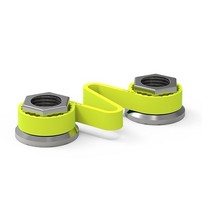 CHECKLINK Wheel nut indicator and retainer - Yellow (Bag of 50 pcs)