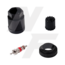 TECH (Hamaton) Ersatzteile (Schwarz) für T-Pro Hybrid 3.5 und OE-R 4200 Clamp-In Sensoren mit schwarzem Ventil (10er Box)