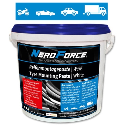 Tire Mounting Paste White NeroForce GmbH