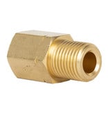 Martins Industries ADAPTOR 1/4" NPT (M) TO BSP (F)