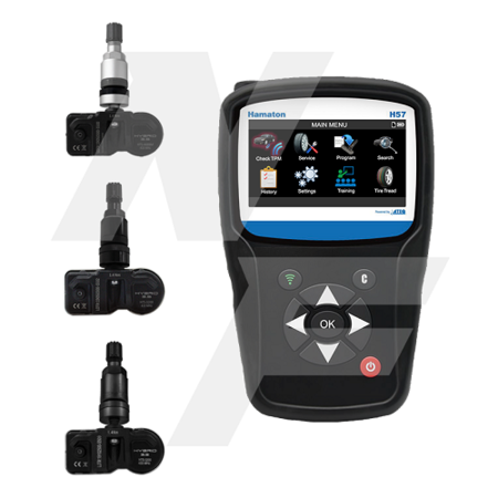 H57 Diagnosegerät + 8x T-Pro Hybrid 3.5 Sensoren - Ausführung Schwarz