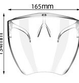 Vollgesichtsmaske Klar - CE Zertifiziert