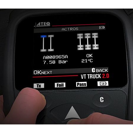 ATEQ VT Truck 2.0 Diagnostic Tool with OBDII Modul