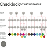 CHECKPOINT Short Arrow Radmutteranzeiger - kurzer Pfeil - Neongelb (100 Stück pro Beutel)