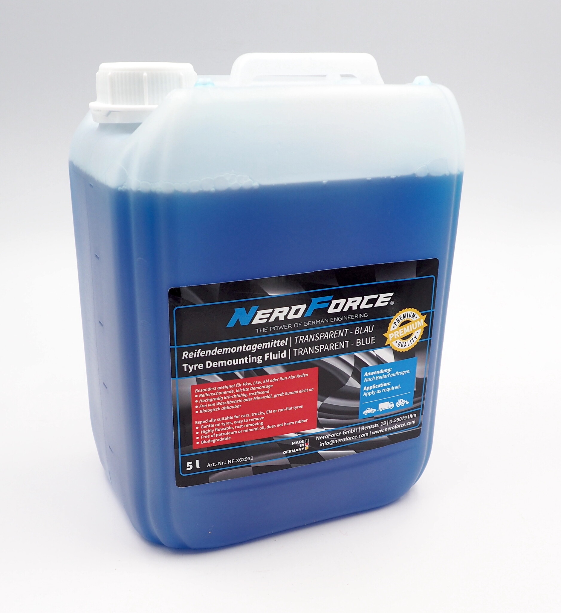 Run Flat Reifenmontagepaste blau 5kg premium (Made in Germany) frosts