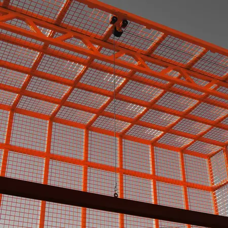 -  MARTINS Off-the-road & mining tyre inflation cage HD 410 cm