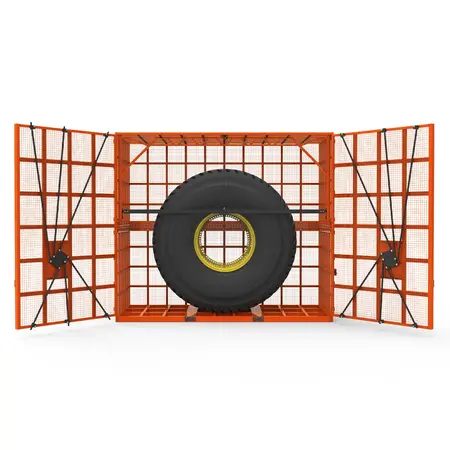 -  MARTINS Off-the-road & mining tyre inflation cage HD 410 cm