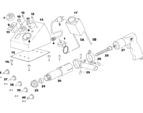 Spare Parts for type:  TUBELESS