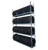 Martins Industries 4.Tier tyre storage rack for passenger and light trick tires