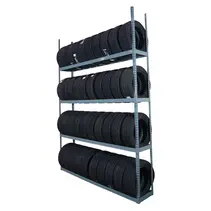 4 Tier tyre storage rack