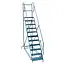 Martins Industries 10-Step mobile ladder for Tyre racks