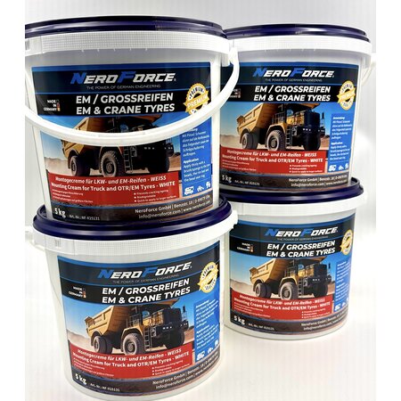 Tyre Mounting Creme PREMIUM I White I EM/Large Tyres I 5kg