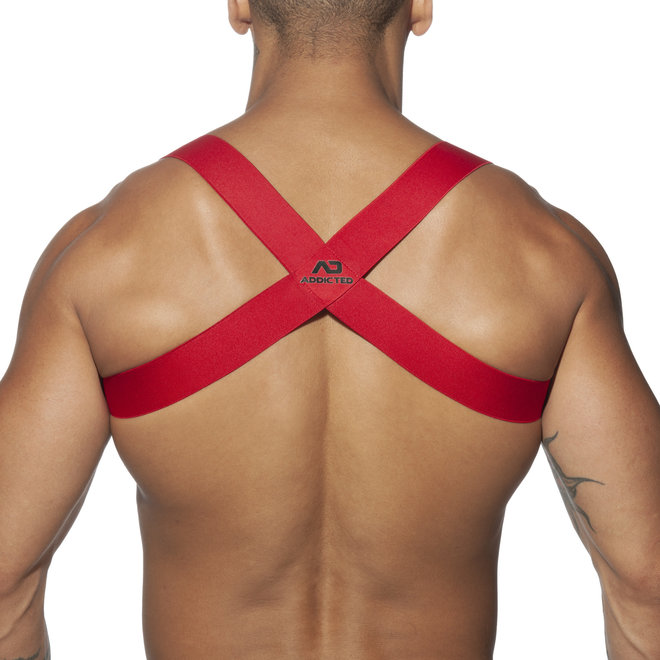 AD spider harness red