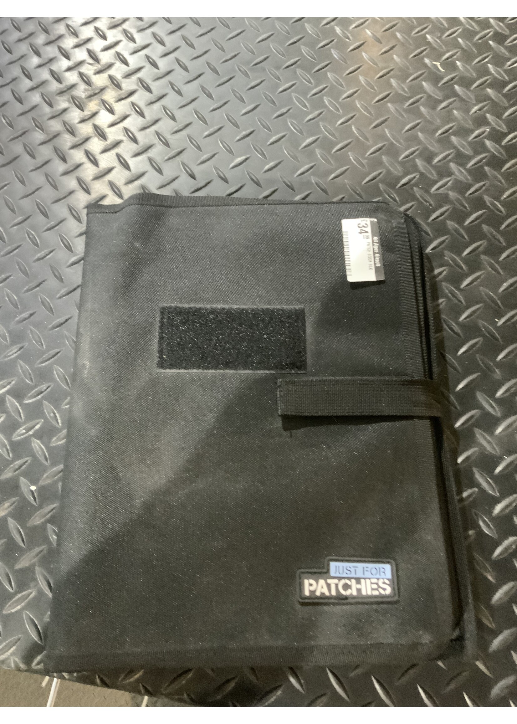 JUST FOR PATCHES PATCH BOOK BLK