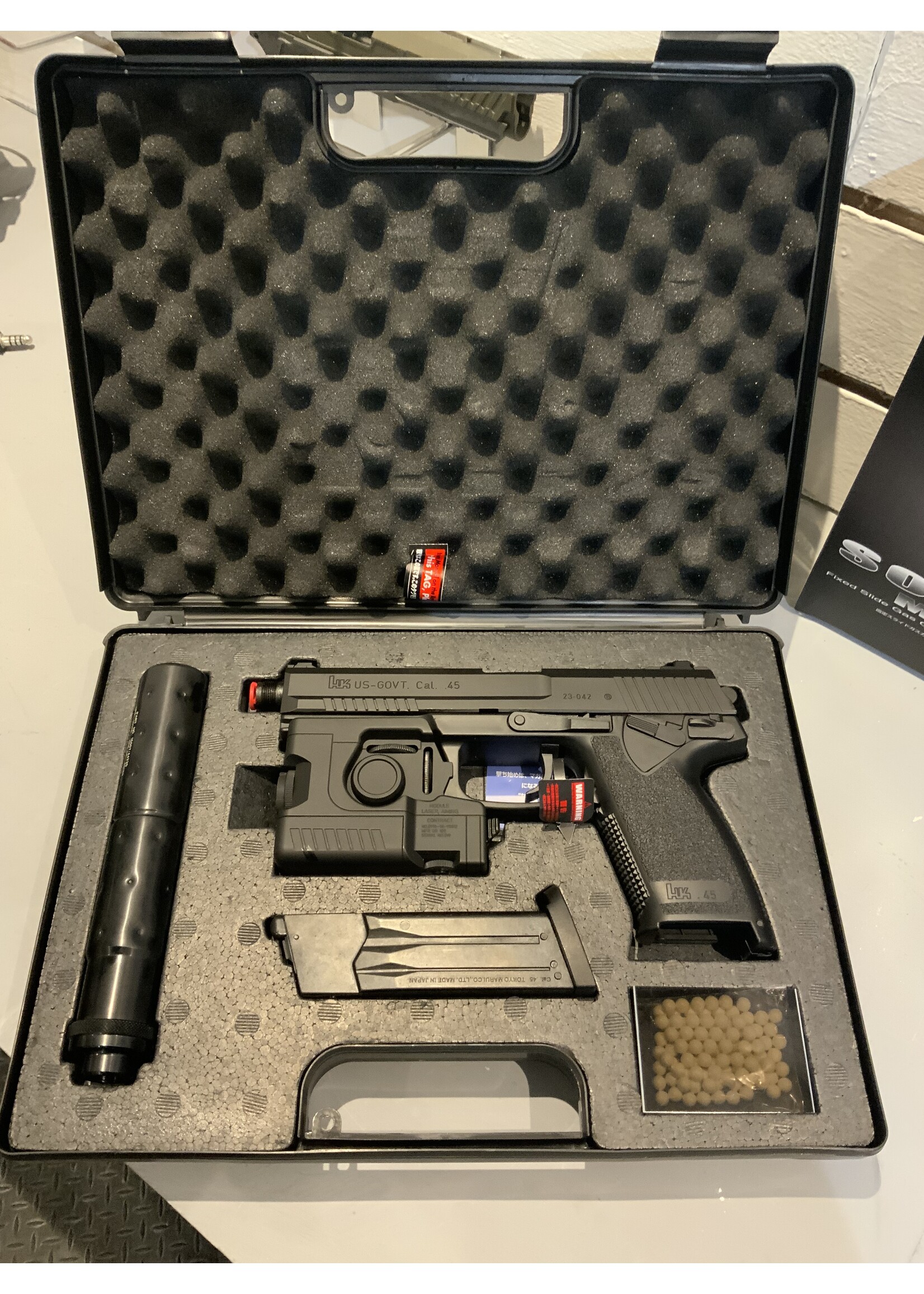 TM TOKYO MARUI MK23 SOCOM NBB PISTOL