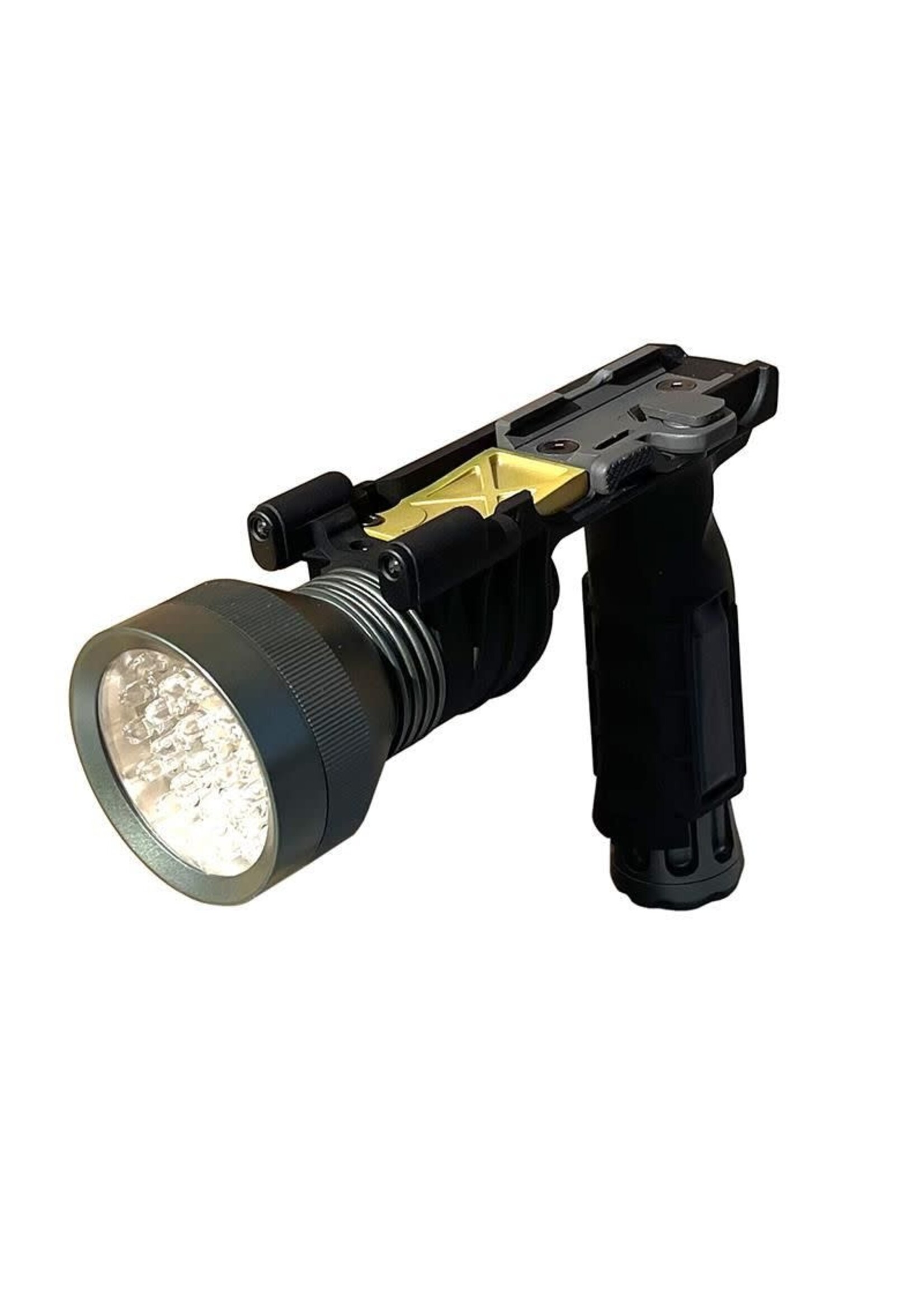 CCCP CCCP Vertical Foregrip Weapon Light Style (QD Mount - LED Torch - Black)