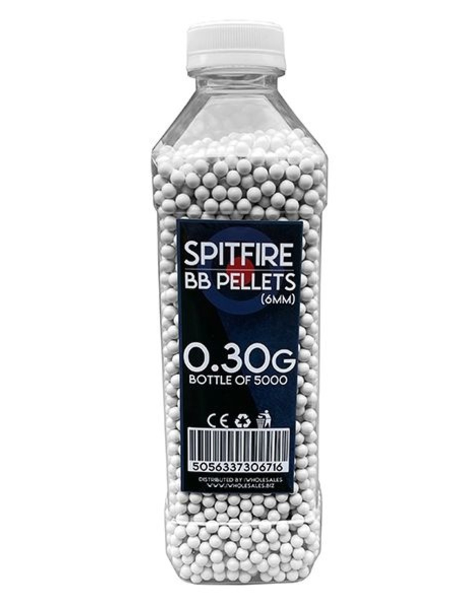 SPITFIRE Spitfire BB Pellets 0.30g (5000 Bottle - White)