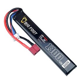 BIG FOOT Big Foot Heat Lipo Battery 1300 mAh 11.1v 20c (Stick - 120mm - DEANS)