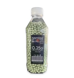 SPITFIRE Spitfire Tracer BB Pellets 0.25g (Green - 2500 Bottle - White)