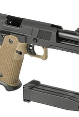 ARMY ARMAMENTS Army Custom 5.1 Hi-Capa with Costa Compensator (With Silencer Adapter - Full Metal - Tan - R501)